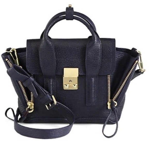 3.1 Phillip Lim Mini Pashli Leather top Handel Satchel - Picture 1 of 13